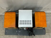 △190　ジャンク品　オーディオ機器　システムコンポ　ONKYO A-907X/C-705X/K-505X/MD-105AX/T-405X/D-102EX ペア　オンキョー_画像4