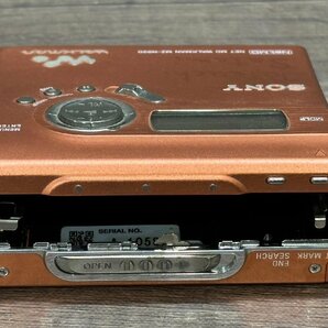 △246 ジャンク品 オーディオ機器 MDウォークマン SONY MZ-N920 ソニーの画像3