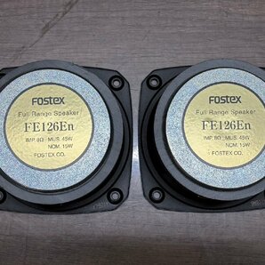 △362 中古品 オーディオ機器 フルレンジ スピーカー Fostex FE126En フォステクス 元箱付きの画像3