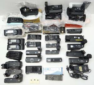 M167C large amount 28 point CONTAX Canon Nikon control back data back motor Drive battery grip Winder etc. Junk 