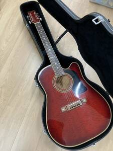 washburn d-17ceアコースティックギター 