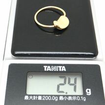 TIFFANY&Co.(ティファニー）《K18(750) ビーンリング》M 約2.4g 9.5号 ジュエリー ring 指輪 jewelry EB4/EB6_画像7