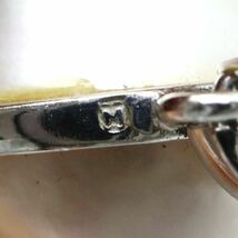 《Pt950マベパールペンダントトップ》M 約8.3g ジュエリー pearl パール jewelry pendant DH0/EB0_画像6