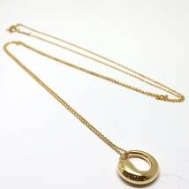 TIFFANY&Co.(ティファニー）箱付き!!《K18 エターナルサークルネックレス》M 5.9g 約69cm ペレッティjewelry ジュエリー necklace ED8/ED8_画像4