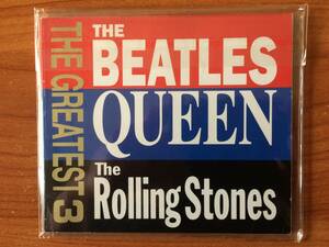 ☆THE BEATLES/THE GREATEST 3/TOSHIBA EMI/PROMO/プロモCD付属本/QUEEN/THE ROLLING STONES