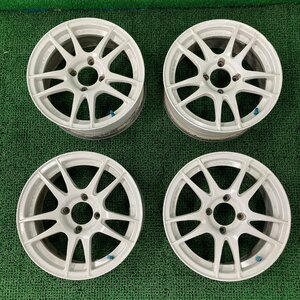 ♪♪DIREZZA アルミホイール 4本セット ディレッツァ 14×6.0JJ+38 100 2梱包(W2568)♪♪