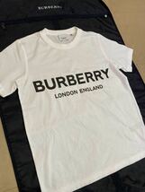 【春夏】BURBERRYLONDON ENGLAND バーバリーロンドンイングランド ユニセックスXS 半袖Tロゴシャツ_画像1