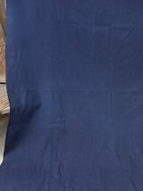 均一な色合いのきれいな青系中厚藍木綿古布・5幅繋ぎ・203×164㌢・重660g・リメイク素材_画像5