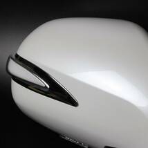 ハイエース ドアミラー サイドミラー シーケンシャルウインカー 200系 電動格納車 全型式適合 070 パールホワイト_画像3