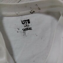 訳あり　UNIQLO　ユニクロ　UT　ポケモン　ピカチュウ　メンズ　Tシャツ　半袖Tシャツ　白　XL_画像4