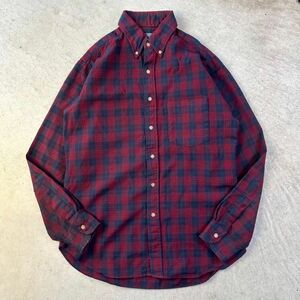 70s 80s PENDLETON　ウールチェックシャツ　ペンドルトン　Size M　USA製