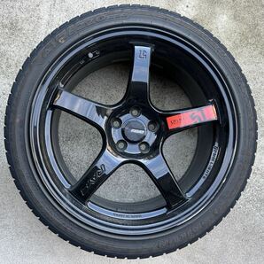 RAYS 57cr 8.5j 5H-100 SAILUN ATREZZO ZSR 235/40R18 4本の画像4