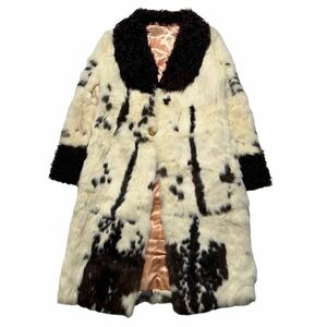 Rare Japanese Label Y2K Design fur coat 14th addiction share spirit ifsixwasnine tornado mart lgb goa kmrii obelisk archive 00s 