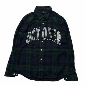 RARE OVO OCTOBERS very own flannel shirt Drake a bathing ape air jordan Travis scott SAINT MICHAEL needles nigo archive 00s