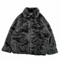 Rare Japanese Label fur jacket Y2K 14th addiction share spirit ifsixwasnine kmrii lgb goa gunda obelisk TORNADO MART roen roar _画像1