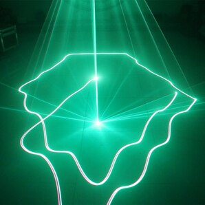 【☆新品・送料無料】エイリアン 500mW RGB レーザー スキャナー ディスコ ライト ■ DJ ステージ パーティー DMX ライトの画像4