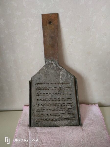 特製 銅製おろし金(昭和時代のものだと思われます) 6番
