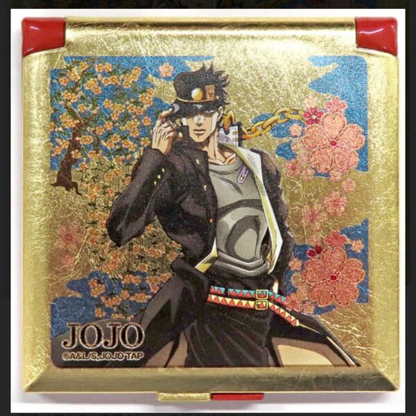 新品未使用 未開封 JOJO 金沢箔 空条承太郎 ミラー 限定品 ジョジョの奇妙な冒険 箔一 金沢展