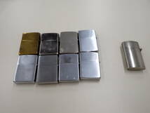 2430 ★ ジッポー ZIPPO 8点 ウィンドミル Windmill マルボロ ライター 1点 オイルライター おまとめ 中古 火花・着火未確認 ジャンク_画像3