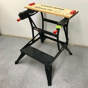 ★０３―０１７★作業台　BLACK&DECKER Workmate 225 WM225 TYPE6 ブラックアンドデッカー 折りたたみ DIY ワークベンチ [180]