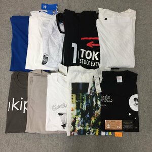 ★Ｐ―００４★洋服　RAGEBLUE/CALVIN KLEIN/TIMBRE POSTE/Printstar/GELATO PIQUE 等 Tシャツ 11点まとめて 長袖 半袖 メンズ[80]