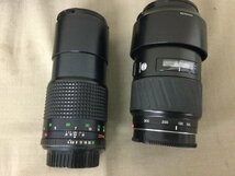 ★Ｍ―０８４★フィルムカメラ ペンタックス ESPIO140M/ZOOM105Super/キャノンAutoboyS/K-mini/C-225EF/望遠レンズ等ジャンクまとめて[100]_画像9