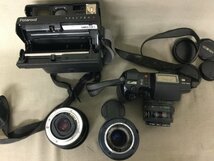 ★Ｍ―０８４★フィルムカメラ ペンタックス ESPIO140M/ZOOM105Super/キャノンAutoboyS/K-mini/C-225EF/望遠レンズ等ジャンクまとめて[100]_画像5