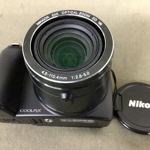 ★Ｋ―２３４★デジタルカメラ ニコン COOLPIX P90 コンパクト 4.6-110.4mm 1:2.8-5.0 光学24倍ズーム ワイド バッテリー充電不良[60]の画像2