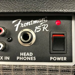 ★２２―０１０★アンプ Fender/フェンダー Frontman 15R 通電確認済 ジャンク品 ギターアンプ 音響機材 オーディオ機器 [100]の画像5