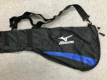 ★２１―００１★ゴルフバッグ　MIZUNO/ミズノ 45DG01370 5～6本用 クラブケース ブラック スポーツ用品 練習用 47インチ[60]_画像5