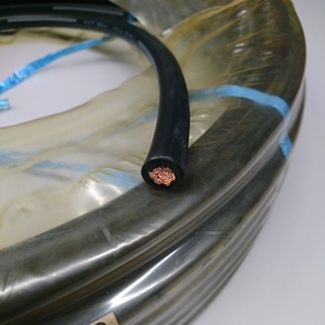 富士電線 キャプタイヤケーブル WCT 22スケ(22sq) 黒色 4m(溶接用品) の画像2