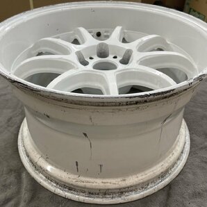 【1000円売り切り】WORK EMOTION D9R 18x10.5J+15 5H PCD114.3 1本 Kの画像8