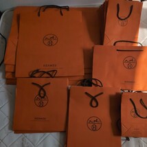 ★46枚セット★ エルメス HERMES 紙袋 ショップ袋 ショッパー ブランド紙袋 ブランド カバン バッグ_画像1