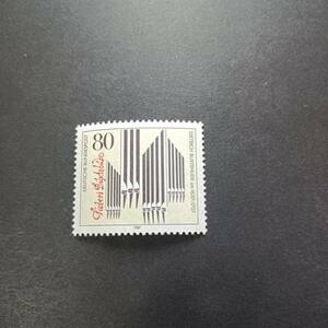 * west Germany unused stamp 1987 year 1 kind .* average and more . think.