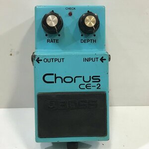 BOSS CE-2 コーラス エフェクター 《音出し確認済・電池スナップ破損》 ボス ギターコンパクトエフェクター ◆