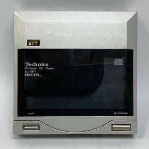 Technics SL-XP7＜未チェック＞※ACアダプターなし テクニクス CDer シーダ ポータブルCDプレーヤー シルバー MADE IN JAPAN □