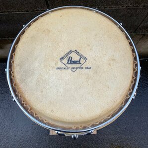 Pearl ウッドコンガ 10インチ 単品 パール PROFESSIONAL PERCUSSION パーカッション 打楽器 ※引取り可 □の画像6