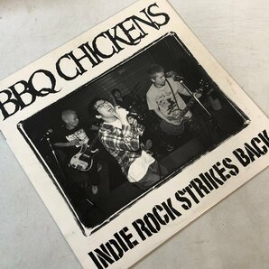 【10inch LP】BBQ CHICKENS / INDIE ROCK STRIKES BACK / 横山健 Hi-STANDARD 内袋 歌詞付 PIZZA OF DEATH POD-015▲の画像8
