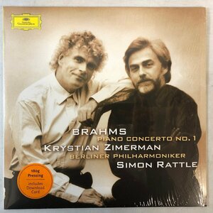 【EU 重量盤LP】BRAHMS:PIANO CONCERTO NO.1 ブラームス:ピアノ協奏曲第1番 / ツィメルマン ラトル ベルリンフィル GRAMMOPHON 479 6867▲