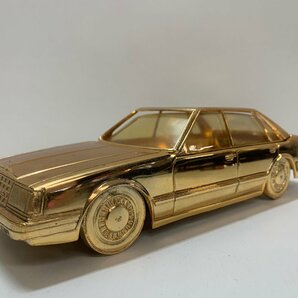 日産 ローレル LAUREL シガレットケース オルゴール付 ※ 動作しません 金色 煙草入れ シガーケース ☆の画像1