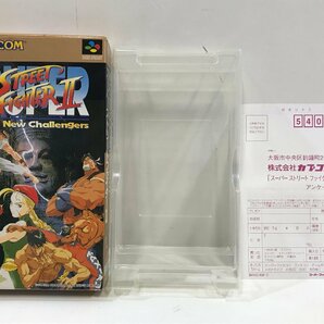 SFC スーパーストリートファイターⅡ スパII 《箱付き・取説なし》 CAPCOM SHVC-XW カプコン スーファミ スーパーファミコン ◆の画像5