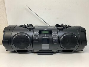 JVC RV-NB90-B＜動作確認済み＞※リモコン・電源コード欠品 パワードウーハーCDシステム iPod/Bluetooth/USB対応 CDラジカセ ※引取り可 □