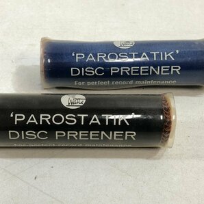 【未使用まとめて 2個】PAROSTATIK DISC PREENER / 円筒形 湿式レコードクリーナー 英国ワッツ社 WATTS ▲の画像1