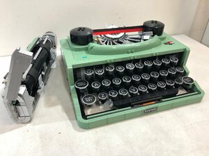 【ジャンク品】パーツ欠品 LEGO レゴアイデア 21327 タイプライター / IDEAS TYPEWRITER 2079ピース 高さ11cm × 幅27cm × 奥行26cm ▲