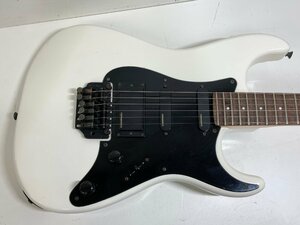 FERNANDES THE FUNCTION スキャロップ指板 SSH BODY CRASHER ブリッジ GOTOH ペグ フェルナンデス エレキギター 白/黒 ※引取り可 □