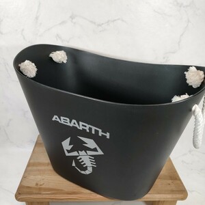 ABARTH アバルト純正 バスケット 収納ボックスBOX 車載ケース フィアット公式グッズ 車内アクセサリー小物入れ FIAT500 595 695 イタリア車