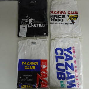 0484矢沢永吉Tシャツ4枚セット 50th ANNIVERSARY TOUR MY WAYスケジュール【Ｍサイズ】/YAZAWA CLUB