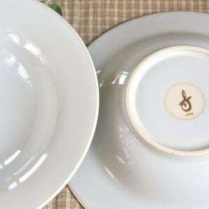 ■リンドスタイメスト■パールホワイトのスープ皿■4枚セット （複数落札可能）の画像3