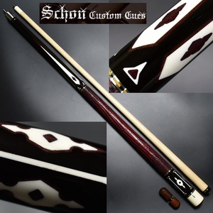 *Schon Custom Cues*80**4. Lizard original leather Sean top model joint protector attached 
