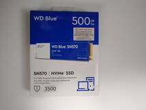 WD Blue 500GB SN570 NVMe SSD 開封しましたが未使用です_画像1